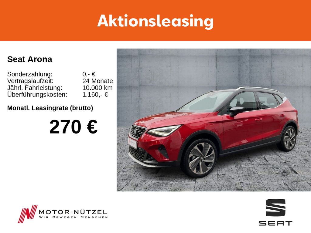 Seat Arona 116PS/ DSG/ LED/ NAVI/ RFK/ PDC/ SHZ