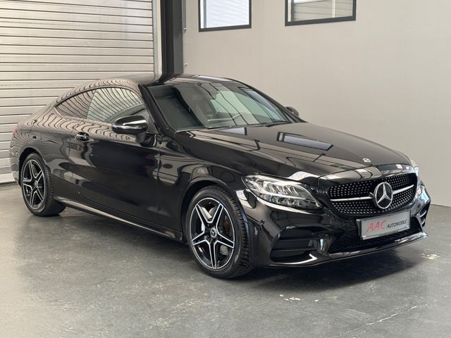 Mercedes-Benz Coupe C 200 AMG-Line/Teilleder/Navi/CarPlay/Cam