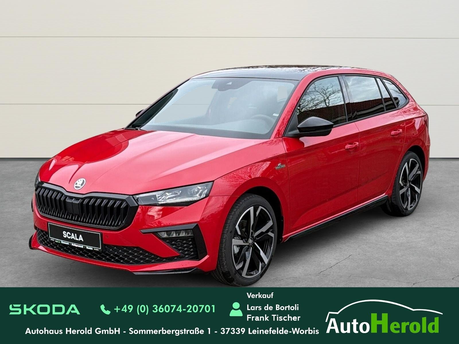 Skoda Scala Monte Carlo 1,5TSI+DSG+AHK+18Zoll+Travel