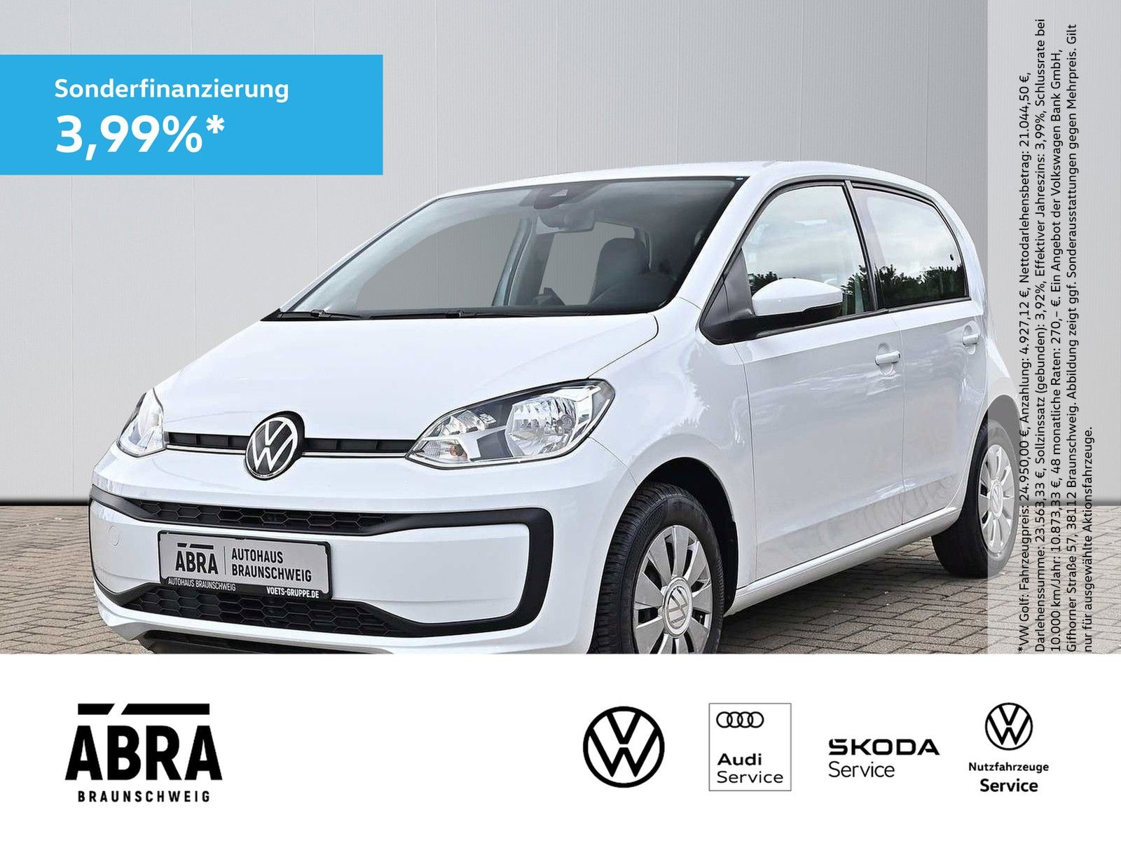 Volkswagen up! 1.0 move CAM+PHONE+PDC+GRA+DAB+KLIMA