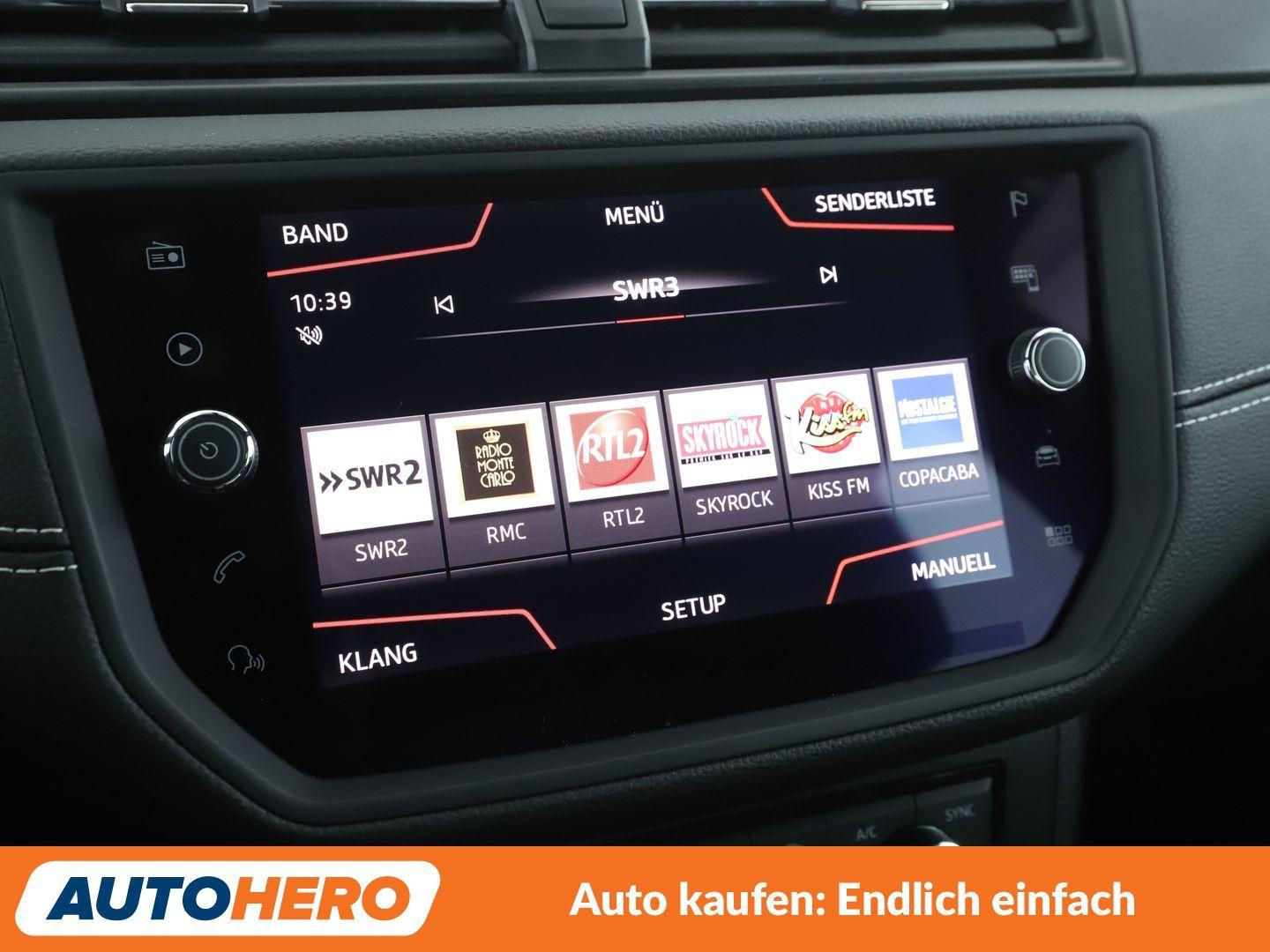 Seat Arona 1.0 TSI Xcellence Aut.*NAVI*TEMPO*CAM*PDC*
