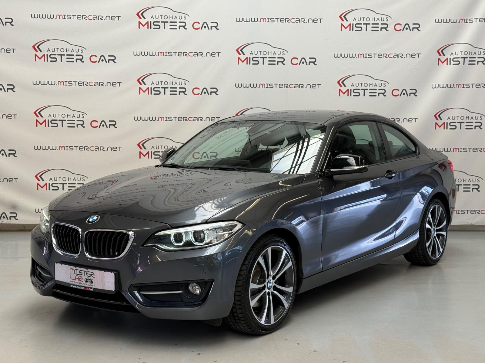 BMW 220d Coupe Sport Line NAVI/XEN/PDC/SHZ/18/1.HAND