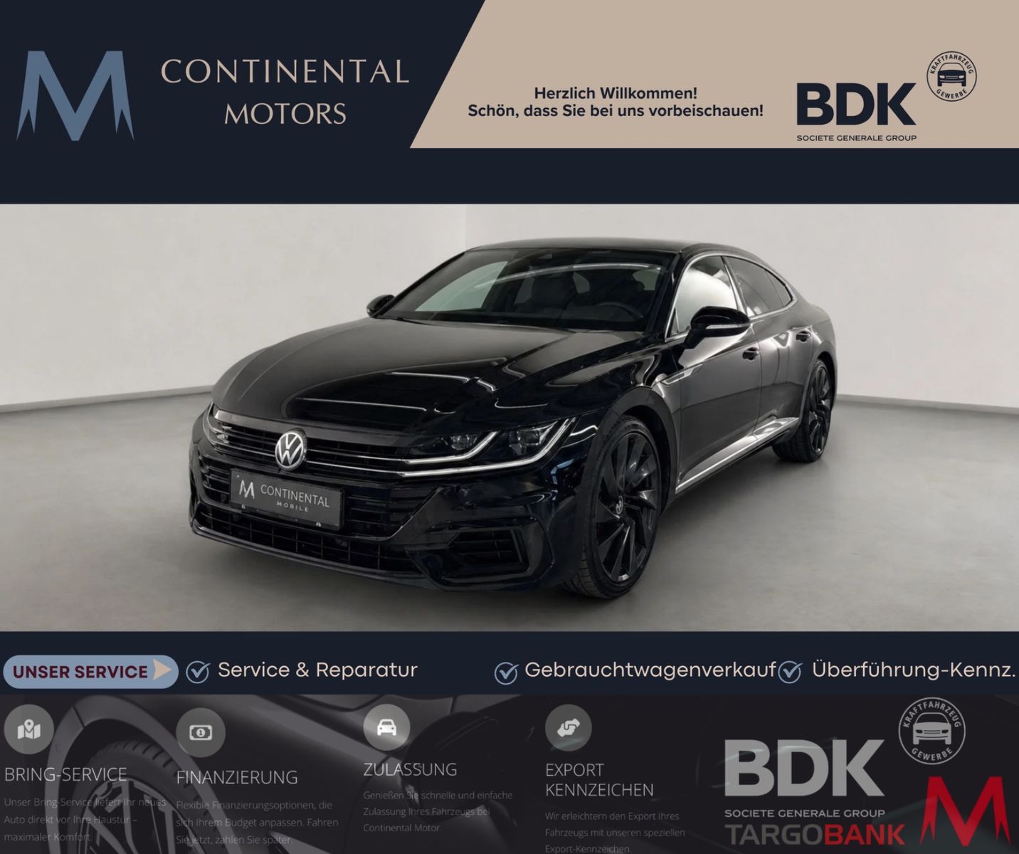 VW Arteon Arteon 2.0 TDI R-Line 4Motion*DSG*Digital Tacho*