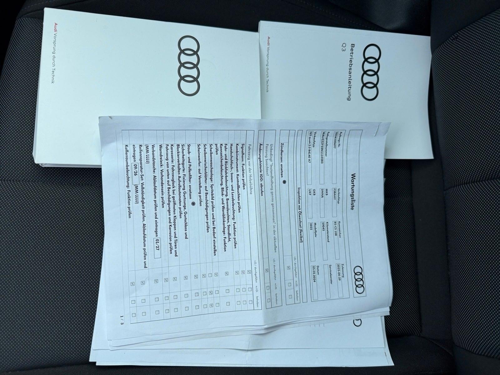 Audi Q3 40 TFSI 2.0- Quattro-Automatik-Navi, миниатюра 18