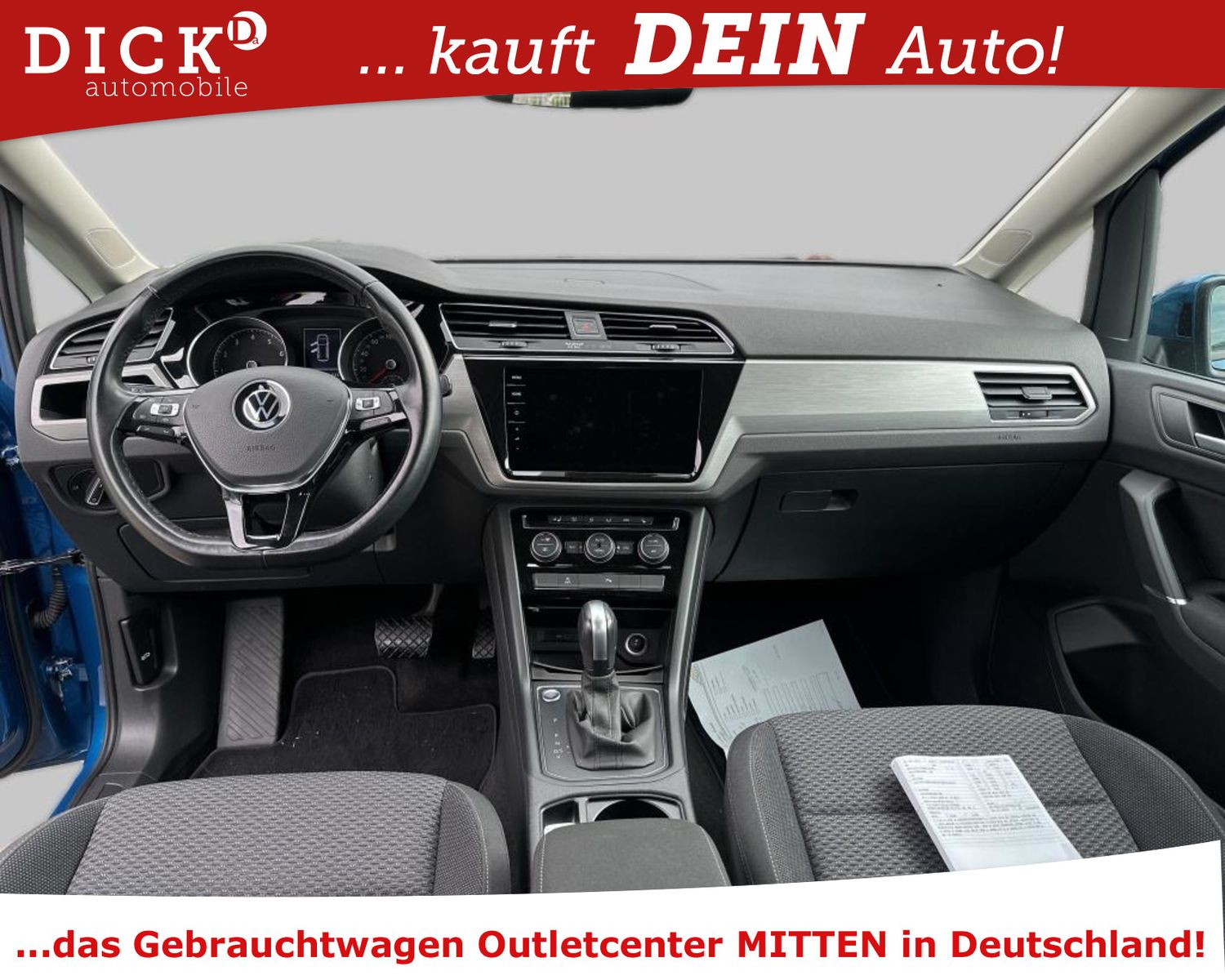 Fahrzeugabbildung Volkswagen Touran 1.5 TSI AT7 Comf LED/ACC/NAVI/SHZ/RFK/8Fa