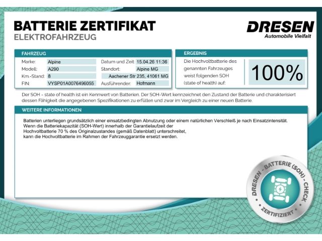 Alpine A 290 GTS *Driving-Paket*Safety-Paket*V2L Adapte imagem 3