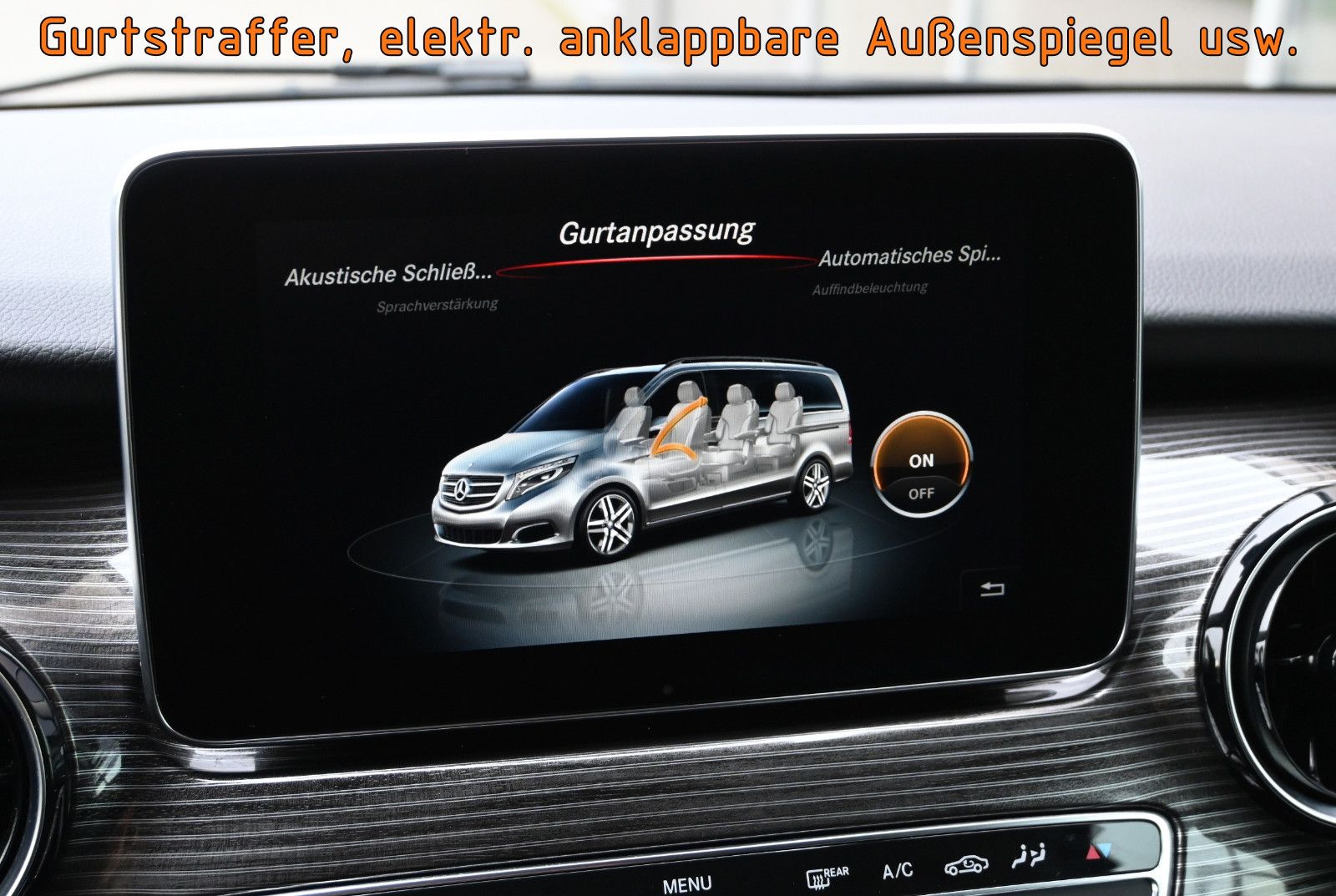 Fahrzeugabbildung Mercedes-Benz V 250 d Extralang 9G AV.SPORT-PAKET °ACC°AHK°19"