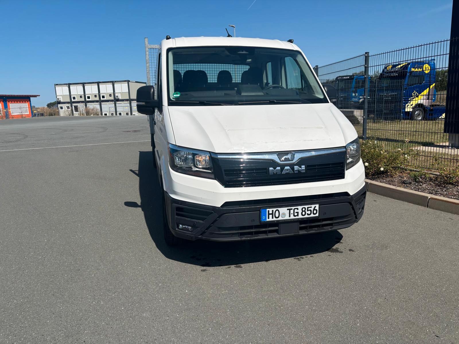 MAN TGE 3.160 4x2 SB ALU Schoon Kipper AHK + Heizung