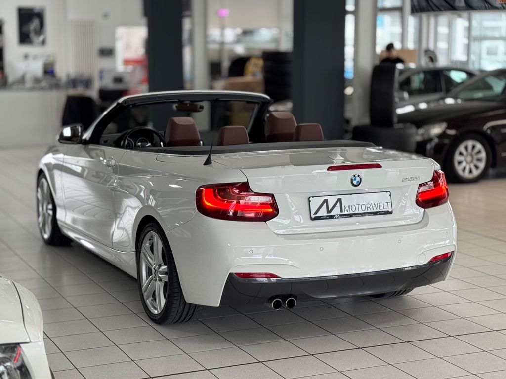 BMW 228 i M Sport Cabrio /DAB/Tempomat/SHZ/Leder BMW 228 i M Sport Cabrio /DAB/Tempomat/SHZ/Leder