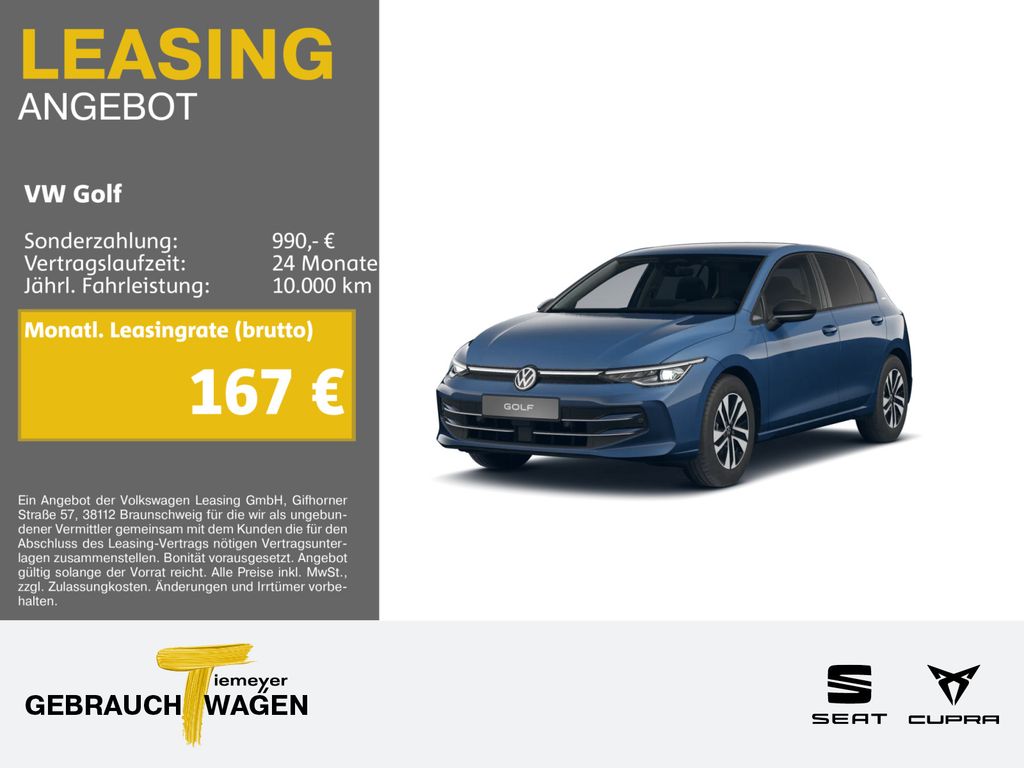 Volkswagen Golf 1.5 eTSI DSG ENERGY LED+ AHK ASSIST KAMERA