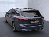 Ford Focus Turnier 1.0 EcoBoost ST-Line Bluetooth LED - mit Benzin-Antrieb: Blau, Stoff, Kombi, mit Klimaanlage, Bluetooth