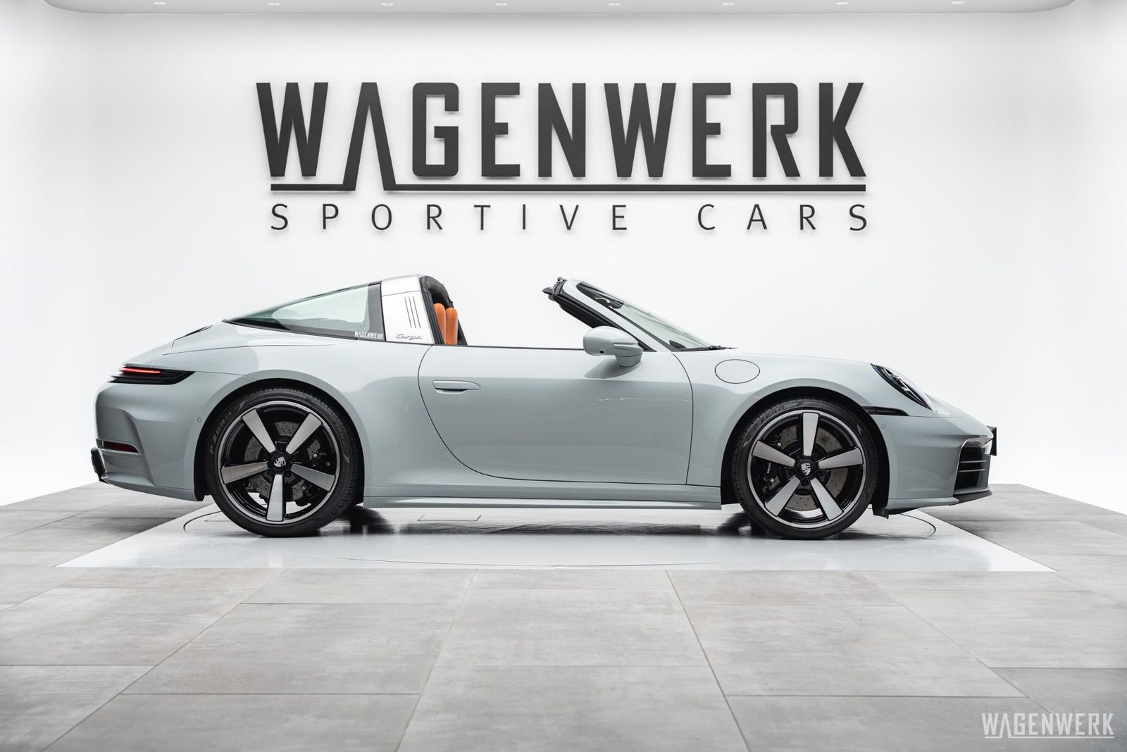 Porsche 911 992.2 Targa 4S PTS CLASSICGRAU SPORTDESIGN B imagem 2