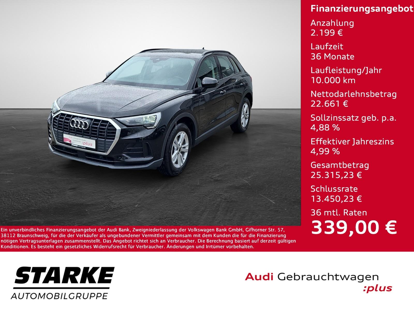 Audi Q3 35 TDI ASI SHZ APS GRA