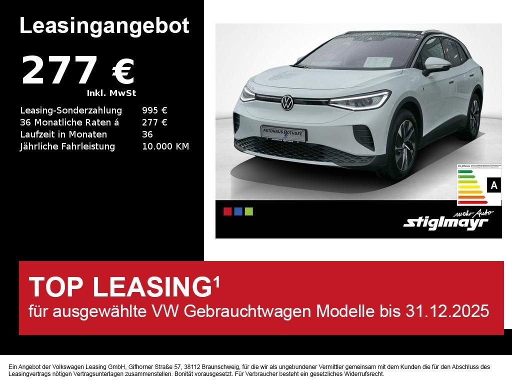 Volkswagen ID.4 Pure ACC+IQ-LIGHT+WÄRMEPUMPE+PANORAMADACH