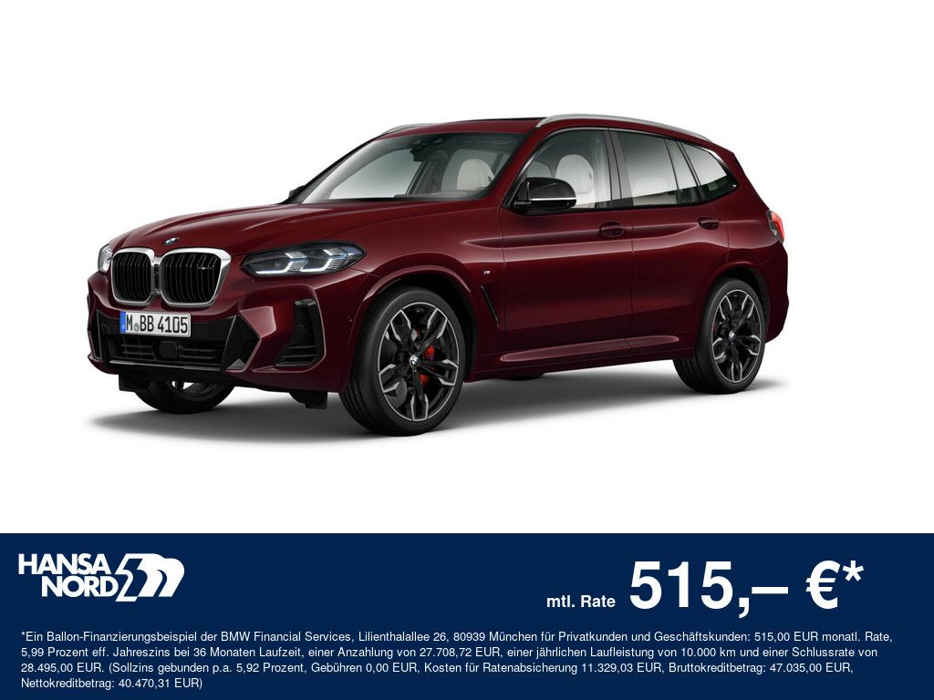 BMW X3 M40i xDrive LASER NAVI PANO KAMERA 21" AHK