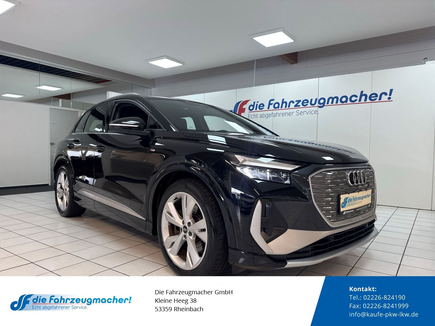 Fahrzeugabbildung Audi Q4 e-tron 45 quattro Sportpaket Navi Leder Digit