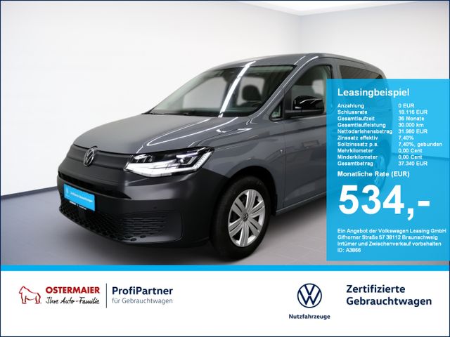 Volkswagen Caddy KOMBI 1.5TSI 114PS DSG LED.AHK.NAVI.SHZG.K