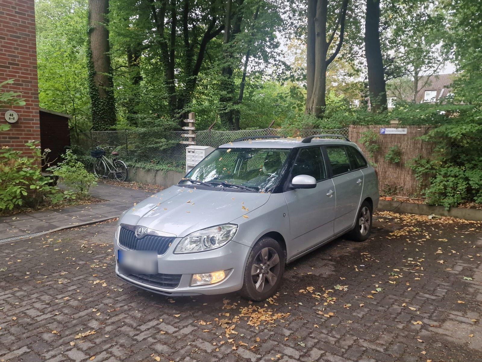 Skoda Fabia 2014 — engine