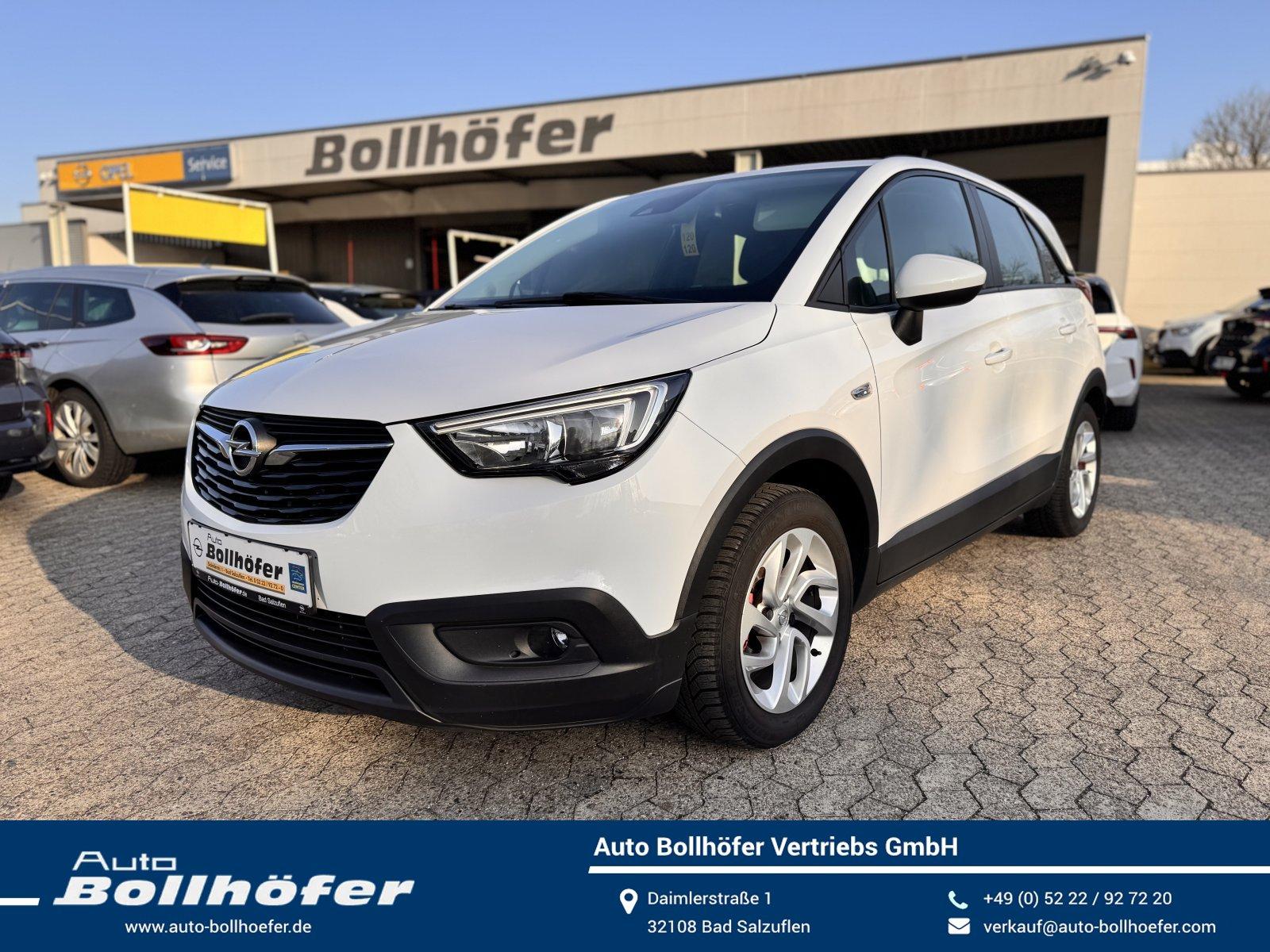 Opel Crossland 1.2 Edition AHK/NAVI/PDC+CAM/Regen-Lic