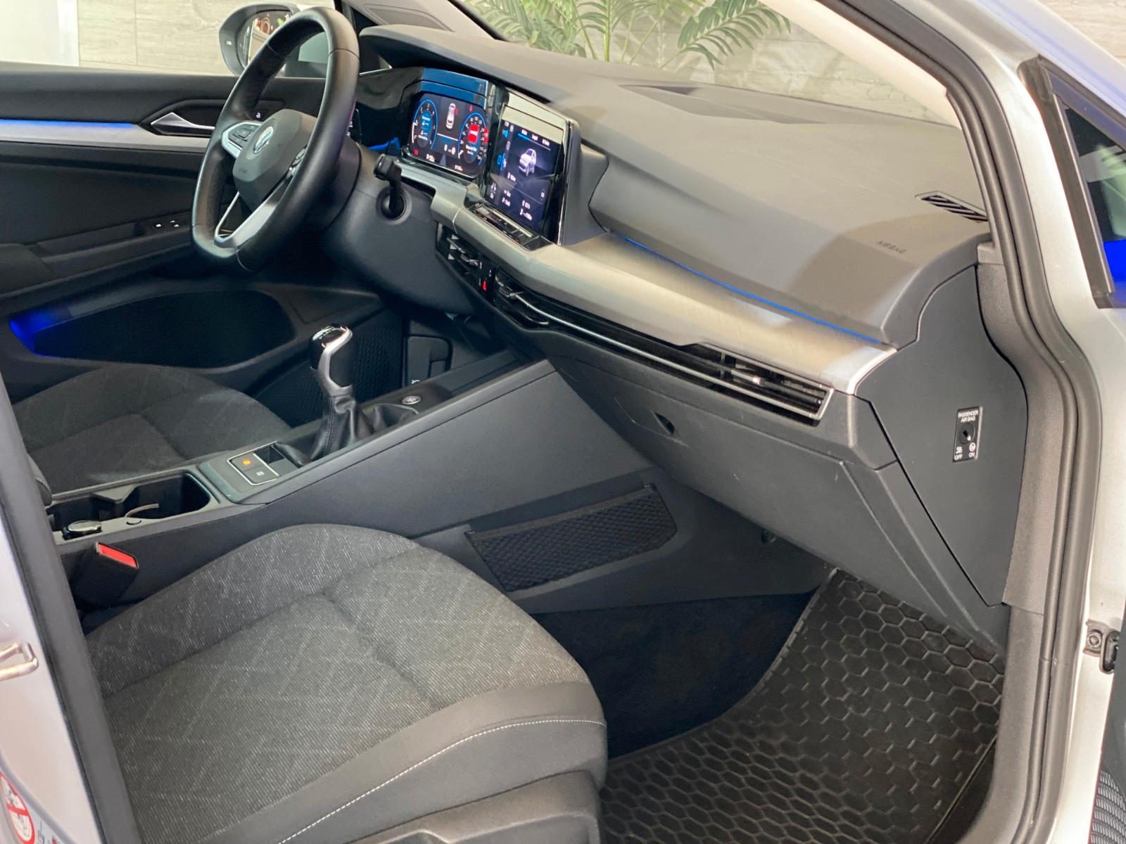 Volkswagen Golf VIII Life +LED +NAVI +SZH +AmbientBel, миниатюра 17