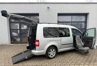 Volkswagen Caddy Maxi 2,0 Rollstuhlrampe + Hub/Schwenksitz