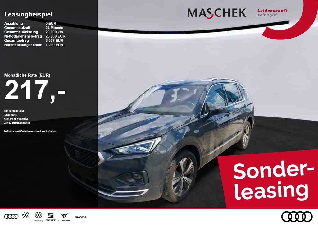 Seat Tarraco Xperience 2.0 TDI Sonderleasing! Navi Si