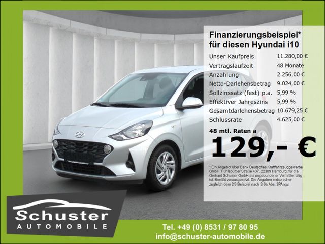 Hyundai i10 Select 1.0*Tempom SHZ PDC Spur-/Fernlichtass