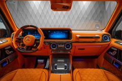 G 63 AMG 2025 BRABUS G 800 GREY/ORANGE VIP