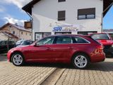 Audi A4 Avant design AHK Automatik - Audi A4: Rot, Leder