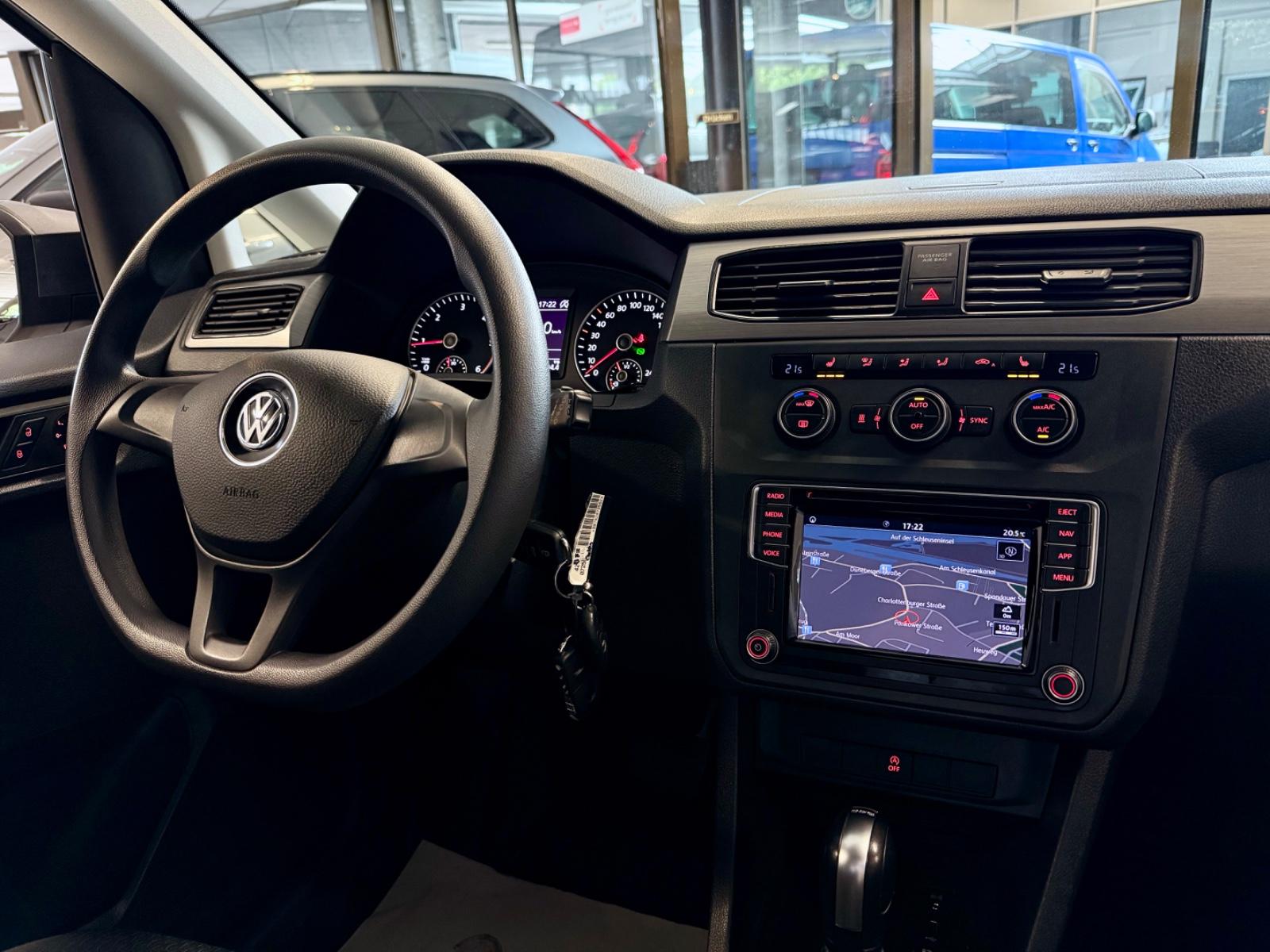 Volkswagen Caddy MAXI 2.0 TDI AUT 7-SITZE AHK STANDHZG NAVI, миниатюра 24