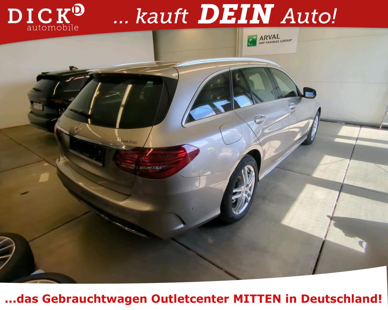 Fahrzeugabbildung Mercedes-Benz C 200 4Mat 9G AMG/LED/NAVI/SHZ/RFK/8Fa