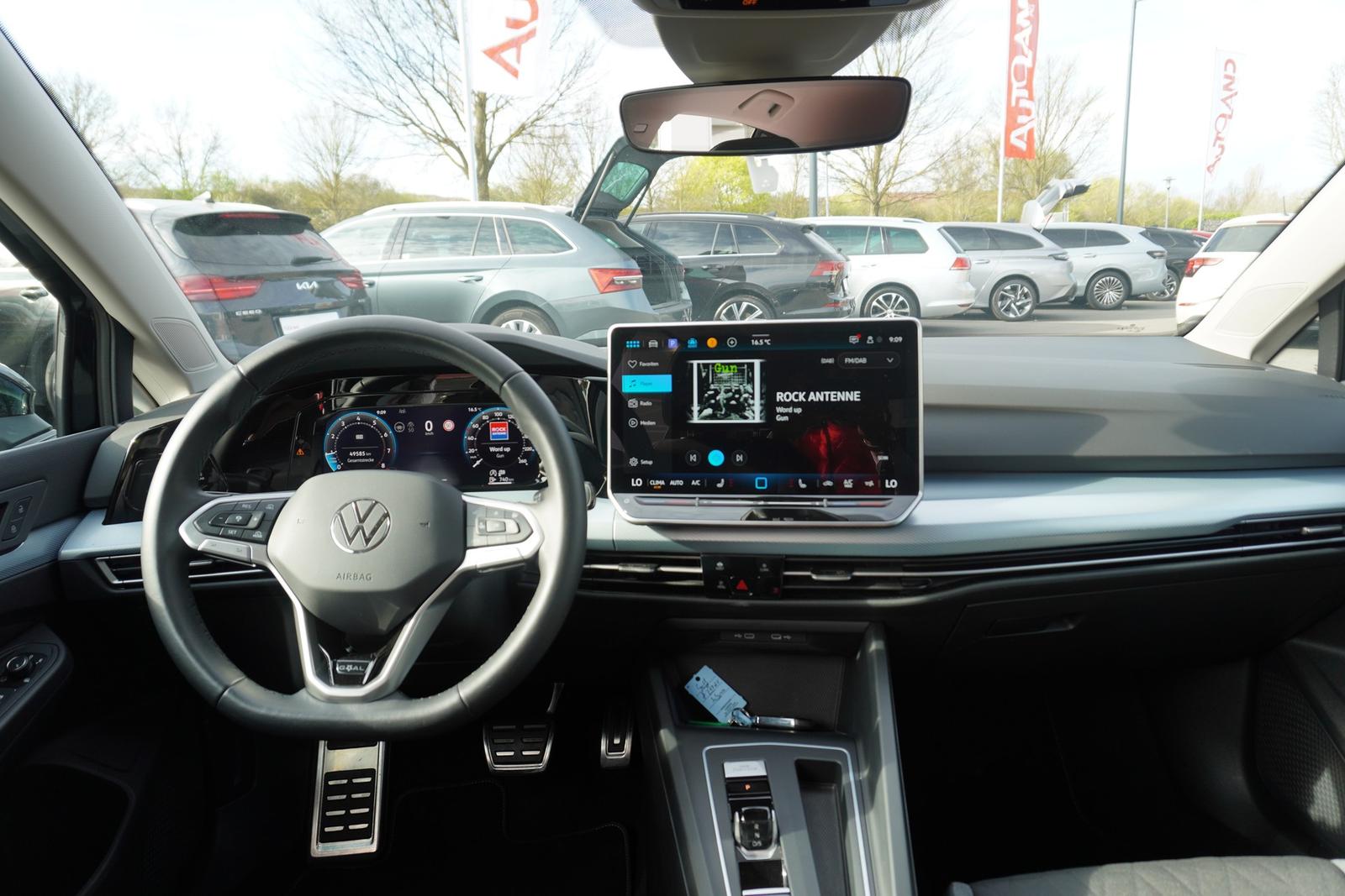 Volkswagen Golf VIII 1.5 eTSI Goal DSG LED Navi App-Connect, миниатюра 12