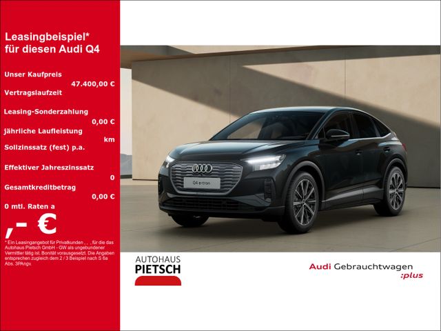 Audi Q4 e-tron 45 Sportback AHK Keyless Sportsitze