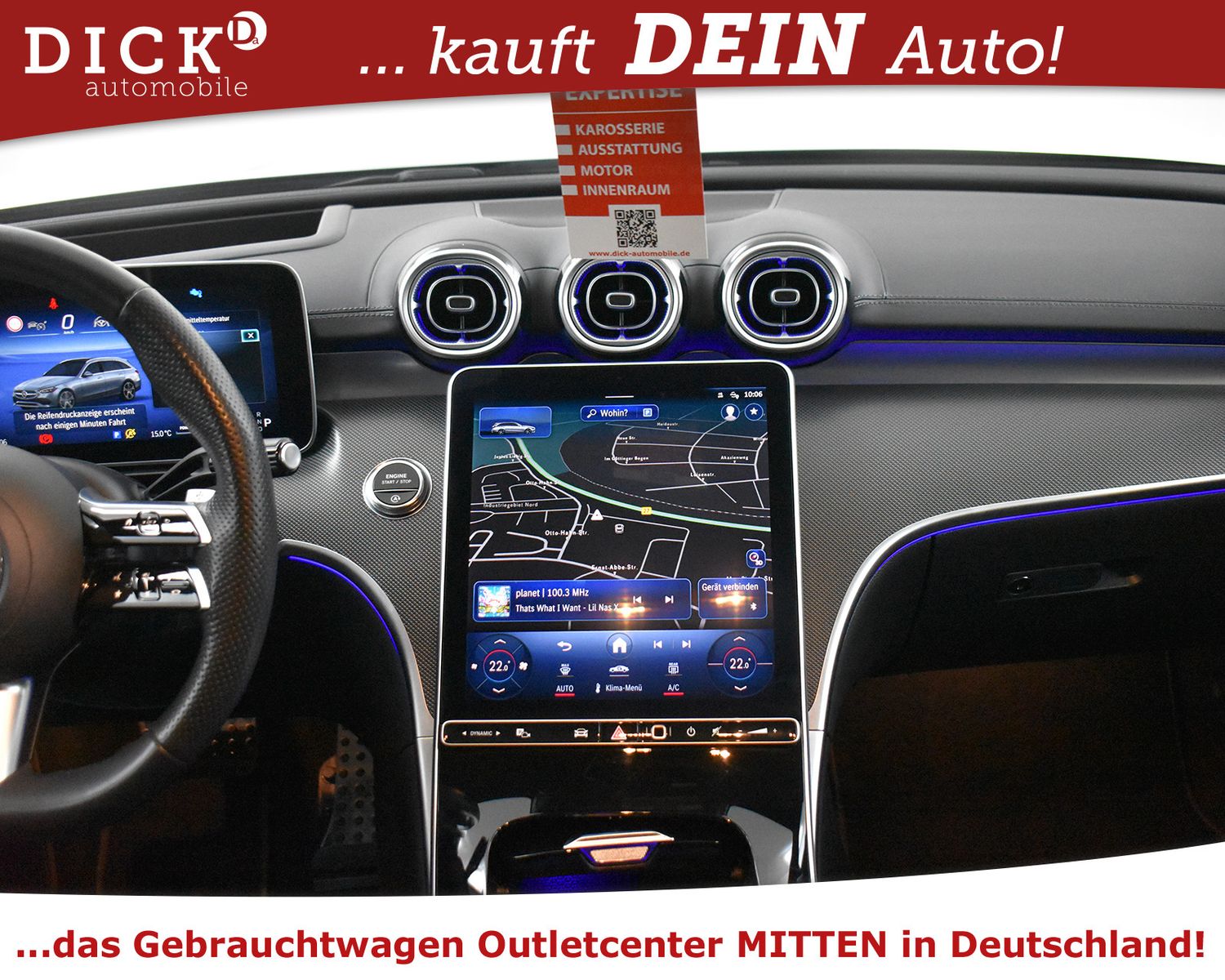 Fahrzeugabbildung Mercedes-Benz C200 CGI 2X AMG Line NIGHT+MEMO+360+HEAD+MULTIKO