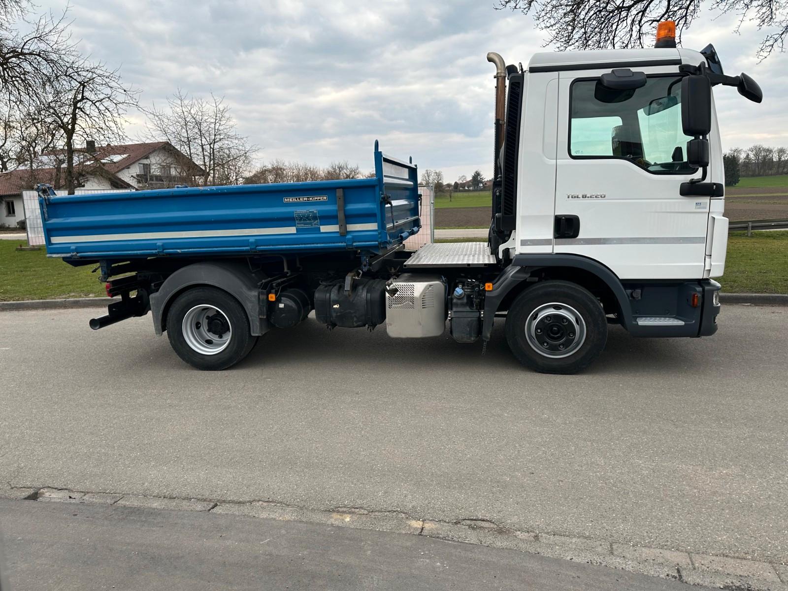 MAN TGL 8.220K, MeillerKipper, E6, 2xAHK, GG 7,49t