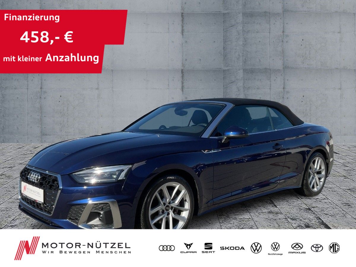 Audi A5 Cabriolet 40 TFSI S-LINE 5JG+LED+NAVI+SHZ+PLA