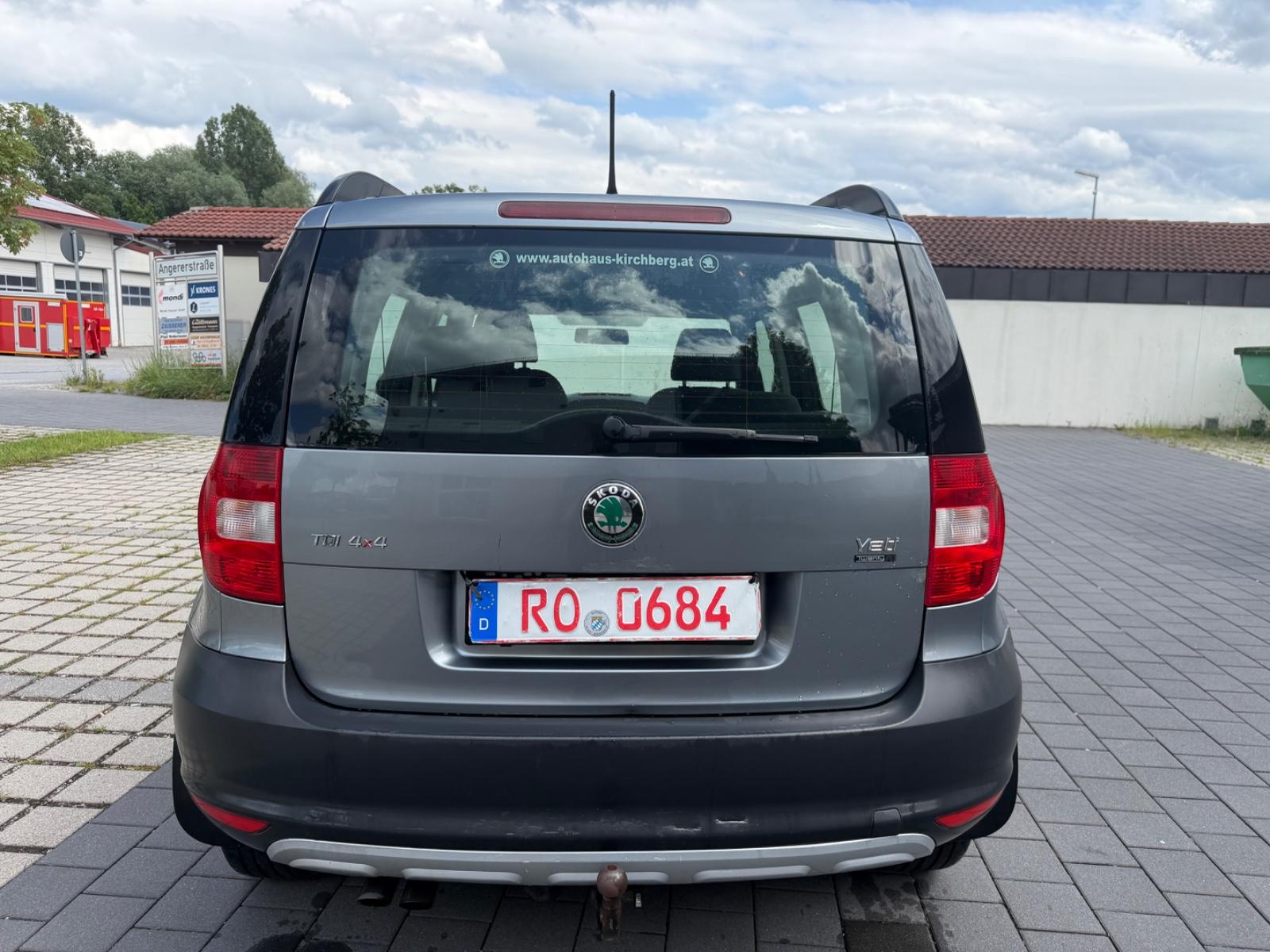 Skoda Yeti 2.0 TDI 81kW 4x4 Klima Euro5 TUV 09.2026
