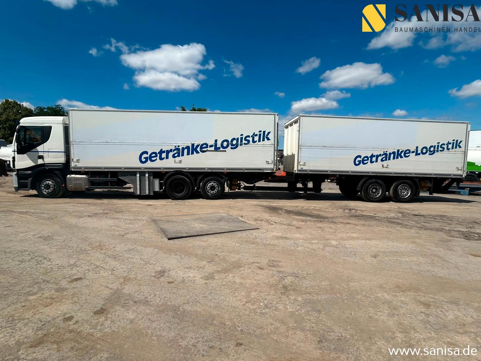 Iveco Stralis AS260S42/2xLBW/Schwenkwand/Anhänger/Zug