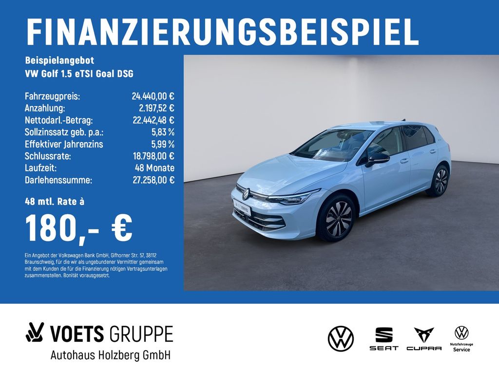 Golf 1.5 eTSI Goal DSG AHK+RFK+LED