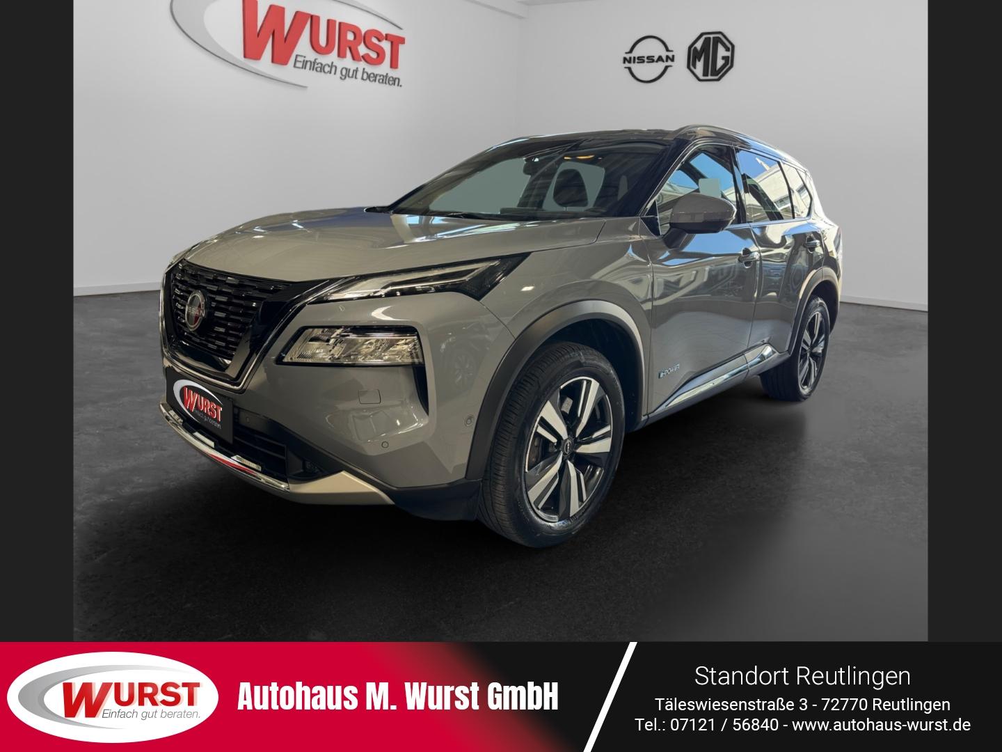 Nissan X-Trail e-Power e-4orce Tekna+ HUD Panorama Navi