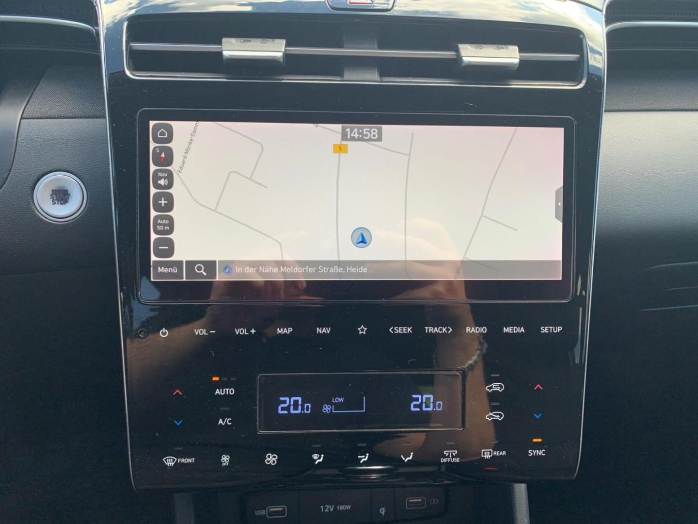 Hyundai TUCSON 1.6T-GDI Aut.Trend+LED+NAVI+VIRTUAL+TEMPO, миниатюра 22