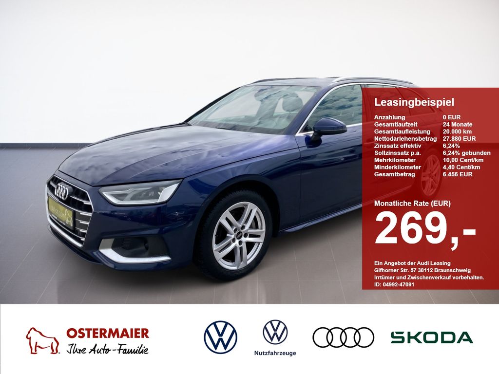 Audi A4 Avant ADVANCED 40TDI 204PS.STRONIC.LED.NAVI.A