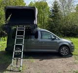 Volkswagen Caddy Maxi mit Dachzelt & Campingbox  - Wohnmobil mit Klimaautomatik