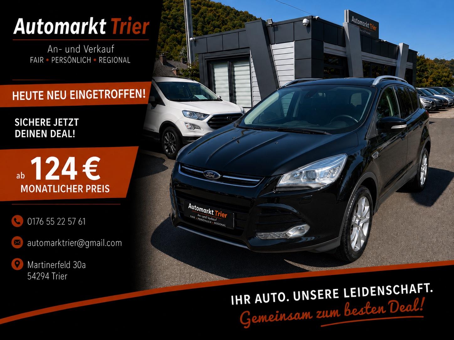Ford Kuga Titanium! Allrad! TÜV NEU! Automatik! AHK!