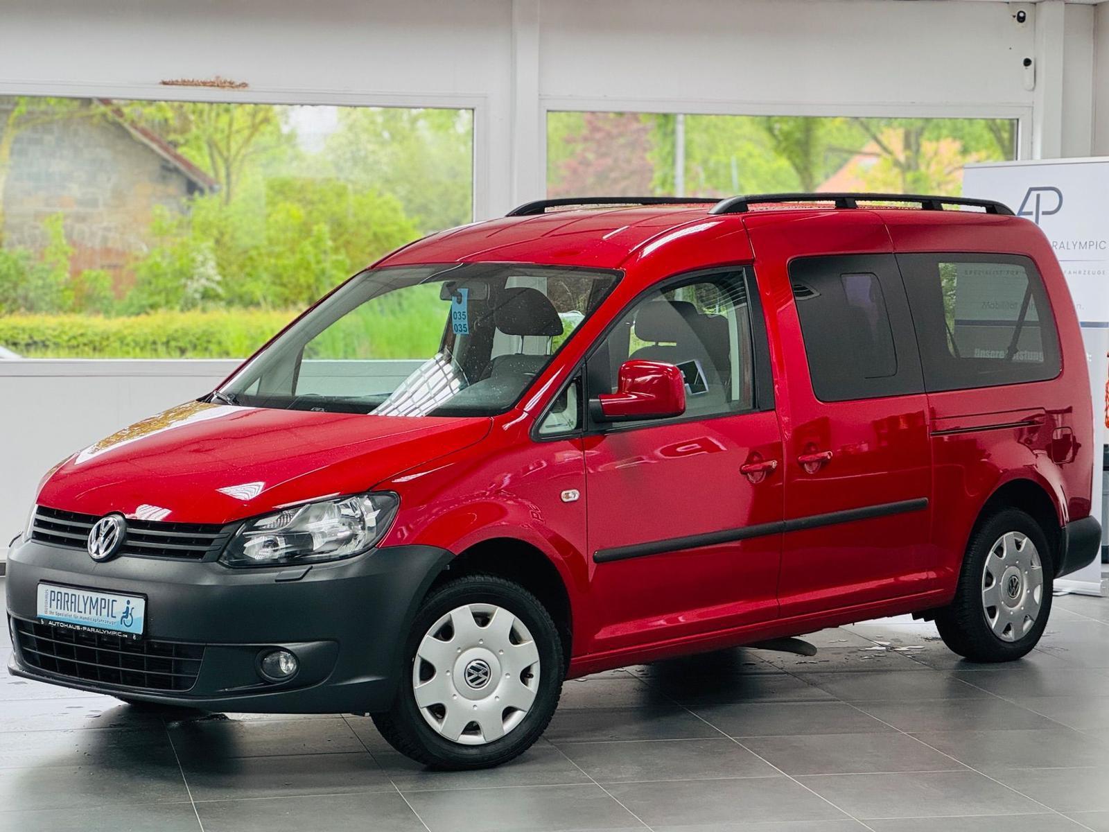 Volkswagen Caddy Maxi 2.0 TDI Rollstuhlgerecht-Rampe 