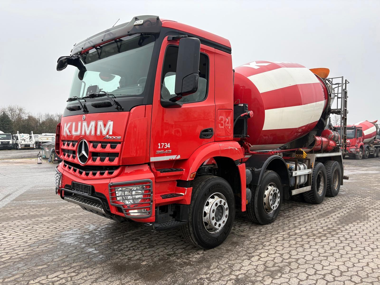 Mercedes-Benz Arocs 3543 Intermix 9cbm