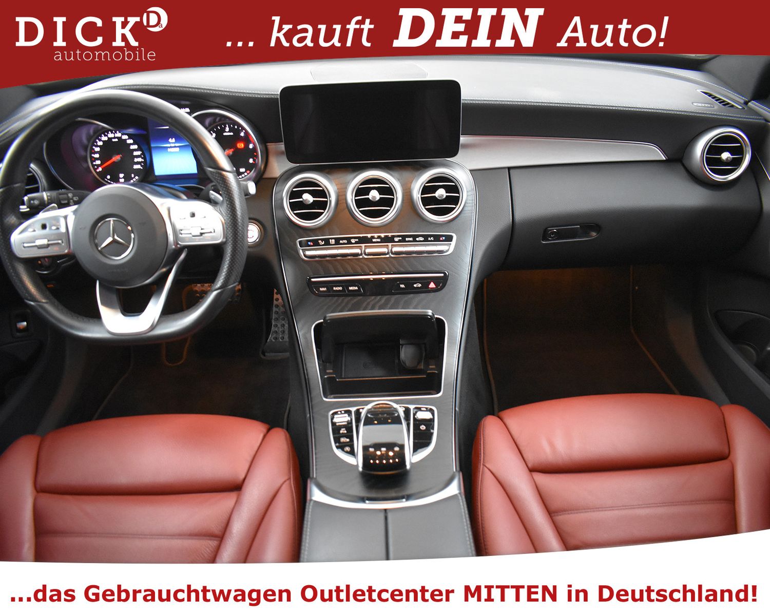 MERCEDES-BENZ C 220d T AMG Line NIGHT+MEMO+ACC+LED+KAM+ - Image 8
