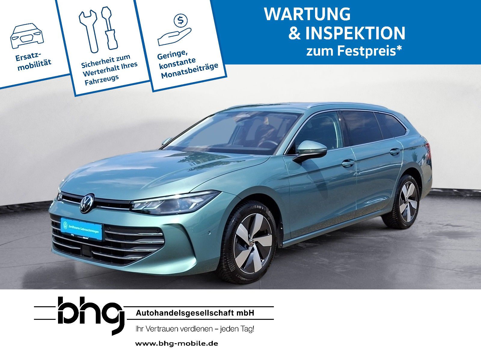 Volkswagen Passat Variant 2.0TDI DSG Business Standhzg Lede imagem 2