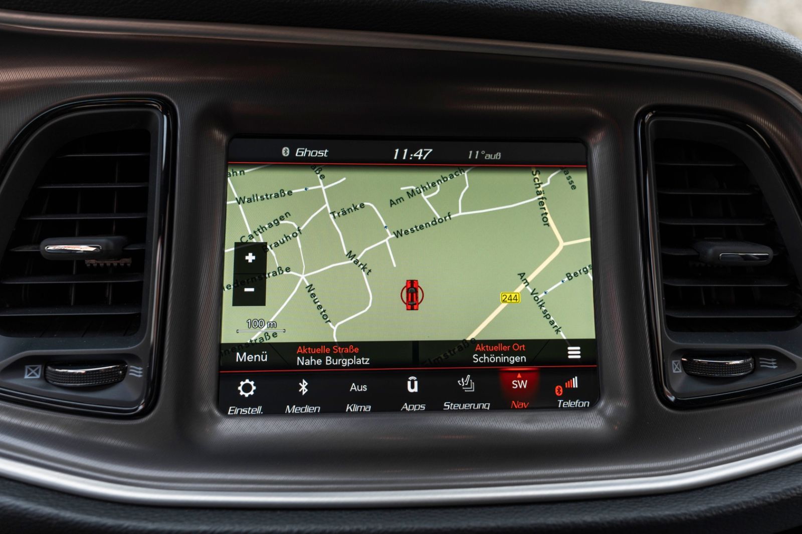 Fahrzeugabbildung Dodge Challenger 6,4L SCAT PACK ALPINE CARPLAY KAM