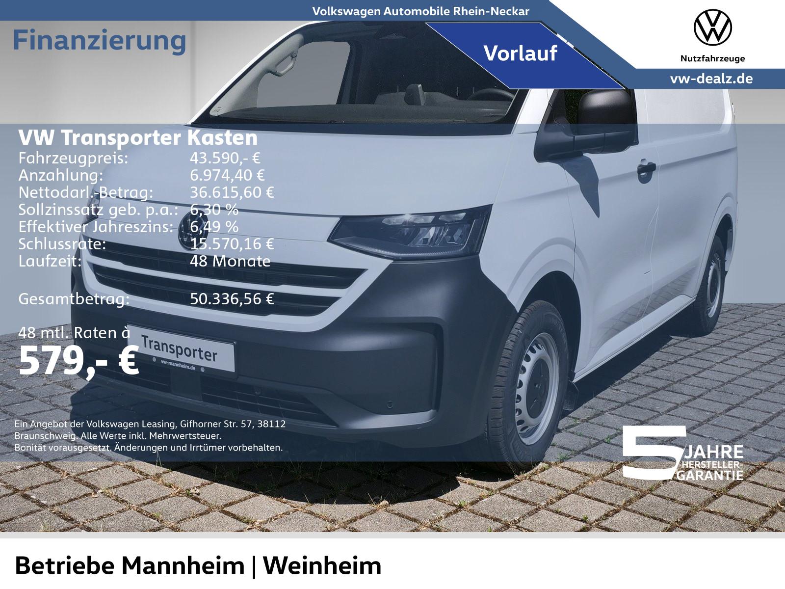 Volkswagen Transporter Kasten 2.0 TDI Klima AHK Holzboden